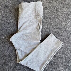 Outdoor Voices Light Gray Heathered Athletic Leggings Womens M